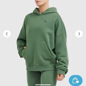 NEW Oner Active ALL DAY OVERSIZED HOODIE Forest Green M